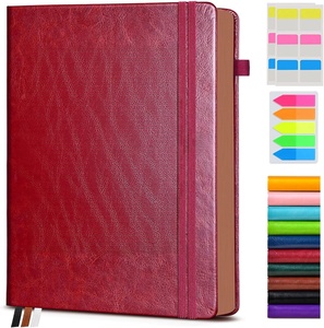 Agenda académique 2026 personnalisé avec logo gravé en creux, ligné, couverture rigide en PU, format A5 A4 B5, carnet de gratitude, journal, planificateur - Product Image 1