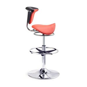 Modern Light Luxury Ergonomic Saddle Chair <b>Adjustable</b> Rotating Lift Beauty Salon Bar <b>Stool</b> Multi-use Computer Office Chair - Product Image 5