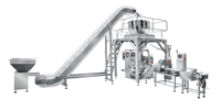 Machine d'emballage verticale automatique JT-520W 500g 1kg 2kg avec tête multiple pour salade de légumes frais, maïs
