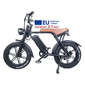 Usa Eu Magazijn E-Bike Ouxi V8 Volwassen Mountainbike Motorfietsen Elektrische Fiets Bromfiets Dikke Band Elektrische Fiets