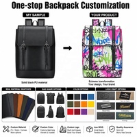 Mochila Empresarial Portátil con Logotipo Personalizado, con Compartimento Acolchado para Portátil y Múltiples Compartimentos para Viajes Cortos, Trabajo, Compras y Uso Diario