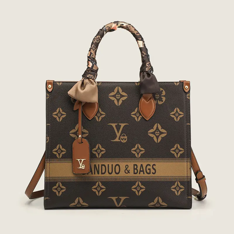 Retro Tote Bags Luxury Handbags For Women Large Capacity Shopping Bag Classic Big Vintage Ladies Purses Shoulder Hand Bags