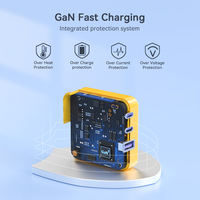 Adaptateur de chargeur mural rapide 45W 65W 100W 160 W, tout-en-un, port USB-C, pour Xiaomi, iPhone, Samsung, ordinateur portable et téléphone mobile; chargeurs PD GaN.