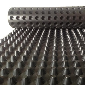 Planche de <span class=keywords><strong>drainage</strong></span> légère à fossettes avec structure flexible pour les projets de construction et d'aménagement paysager, certifiée CE - Product Image 3