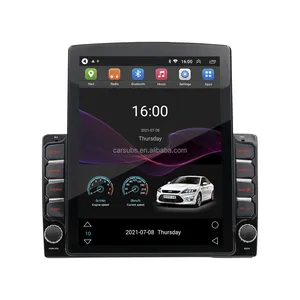 9,7 дюймов IPS автомобильный DVD-плеер Android большой сенсорный экран автомобильный музыкальный стерео Mp3 Mp5 Carplay GPS Автомобильный плеер