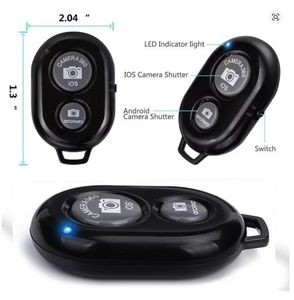 שלט רחוק לטלפון BT לאייפון ולאנדרואיד, שחרור חיצוני של מצלמת גלילה, כפתור שלט רחוק לצילום, סוללה נטענת - Product Image 4