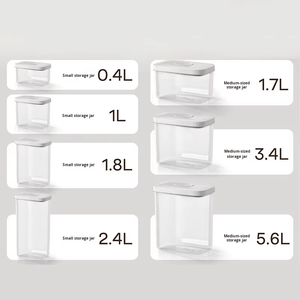 ANYA Pop Moisture-Proof Freeze-Dried Plastic Storage Box Cat <strong>Dog</strong> <strong>Food</strong> Pet Snacks Sealed Jar Airtight <strong>Containers</strong> Portable - Product Image 4