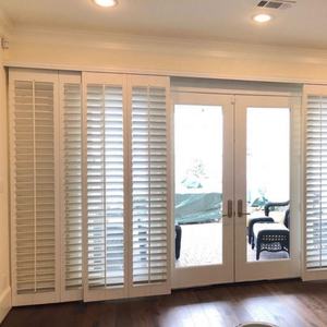 High Quality Sliding Door And <strong>Shutter</strong> <strong>Plantation</strong> <strong>Shutter</strong> For Home Decoration PVC <strong>Plantation</strong> <strong>Shutter</strong> - Product Image 3