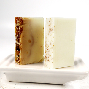 OEM Ecológico Limpieza Hidratante Eliminar la piel muerta Rectangular Jabón de baño Exfoliante Jabón de barra Jabón hecho a mano de <span class=keywords><strong>avena</strong></span> - Product Image 4
