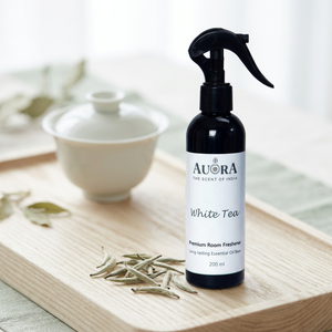 200 ml Darjeeling <b>White</b> Tea Room Deodorizer Liquid Spray Essential Oil Base Long-Lasting Natural Eco-Friendly Odor Eliminator - Product Image 1