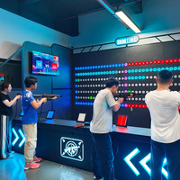 Jeu d'étiquettes laser pour pistolet à lumière LED pour salle de jeux et tir à l'intérieur Autres produits pour parcs d'attractions