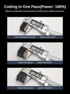 Laser Tree K1 PRO 30 Wát <span class=keywords><strong>4040</strong></span> kim loại <span class=keywords><strong>CNC</strong></span> cắt máy khắc laser Lazer khắc với không khí hỗ trợ cho Acrylic da ván ép - Product Image 3