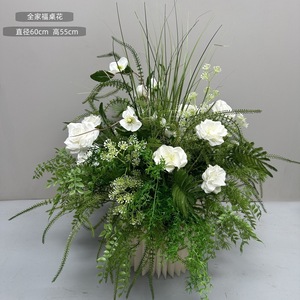 Boule <span class=keywords><strong>de</strong></span> fleurs artificielle géante en soie personnalisable, tournesol et rose, pour <span class=keywords><strong>centre</strong></span> <span class=keywords><strong>de</strong></span> <span class=keywords><strong>table</strong></span> <span class=keywords><strong>de</strong></span> <span class=keywords><strong>mariage</strong></span> bohème romantique - Product Image 5