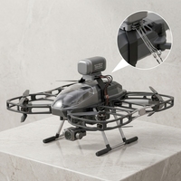 Dispositif de protection de sécurité par parachute en plastique pour drone, dispositif de descente d'urgence pour la série Mavic Phantom