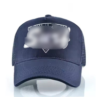 Nouvelle lettre casquette de Baseball Vintage Surf chapeau bord incurvé coton Plaid maille Sport casquette personnalisé camionneur chapeau pour homme femmes