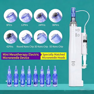 Nouvel <span class=keywords><strong>Appareil</strong></span> Microcristallin Rechargeable en Cuir Véritable Type Stylo 2026, Idéal pour le Blanchiment et le Raffermissement de la Peau - Product Image 6