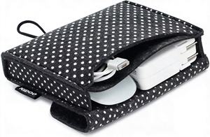 Multi-partitie zachte vilten draagbare opbergtas, schokbestendig, verdeeld, voor digitale apparaten, voor reizen, kantoor, dagelijks gebruik - Product Image 2