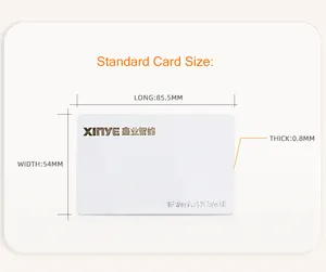 Smart Plastic Card Custom Manufacturer Contact Ic Card Printing Rfid Magnetic Stripe Cards