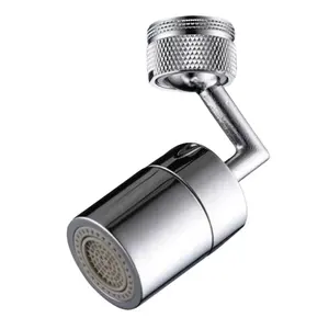 Basin Bathroom Splash Filter Aerator, Rotating Sink 1080 degrees kitchen faucet aerator big angle kitchen sink faucet nozzle