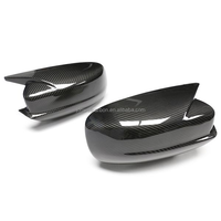 Coque de rétroviseur en fibre de carbone sèche style M - À coller pour Dodge Charger 2015-2023