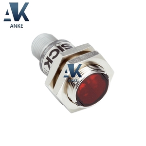 Sensor Fotoeléctrico Retrorreflectante PNP con Salida Cilíndrica Complementaria de Conmutación Luz/Oscuridad GRL18S-P2431 - Product Image 1