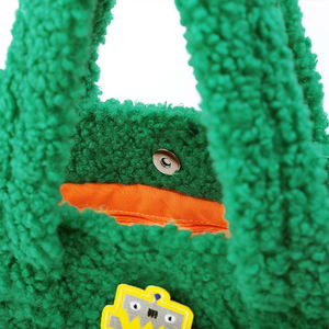 Orsacchiotto di pile Sherpa piccola <span class=keywords><strong>Vera</strong></span> Tote Bag peluche sotto le ascelle da donna soffice borsa a tracolla - Product Image 5