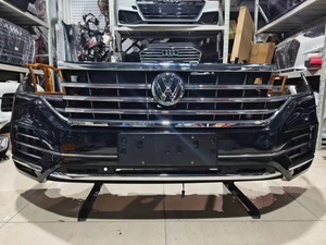 Piezas de coche Volkswagen Touareg <span class=keywords><strong>2017</strong></span> usadas originales montaje de parachoques delantero con faro hecho de plástico duradero - Product Image 6