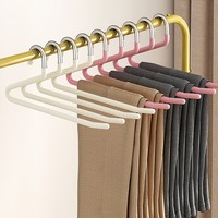 Z-förmiger PVC-Kunststoff-Hosenhalter, rutschfest, nahtlos, dick, gänseförmig, für Kleiderschrank, Aufbewahrung, Trocknung, wandmontiert, nachhaltig, für Kleidung