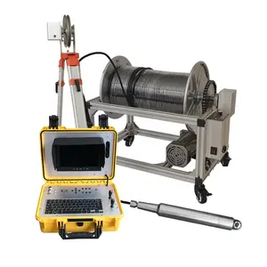 1000m Downhole inspection camera Water Well Inspection borehole Camera with electric winch