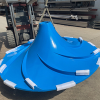 Mélangeur hyperboloïde submersible de traitement des eaux usées à haute efficacité