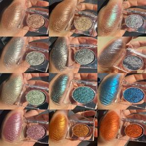 Cosmetica Kwaliteit Parel Poeder Pigment Oogschaduw Multi-Color Kameleon Glitter Shimmer Finish Gel Voor Donkere Huidtinten - Product Image 1
