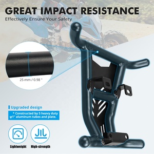 NICECNC Pare-chocs avant pour ATV, protection du moteur pour <span class=keywords><strong>Yamaha</strong></span> <span class=keywords><strong>Raptor</strong></span> <span class=keywords><strong>700</strong></span> 700R 2016-2019 2020 2021 <span class=keywords><strong>2022</strong></span> 2023 2024 2025 2026 - Product Image 4