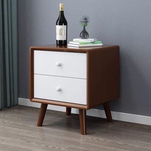 Latest Luxury Bedroom Nightstand With Solid Wood Classic <strong>Bedside</strong> <strong>Table</strong> Bedroom Furniture Wooden Home Furniture <strong>Antique</strong> - Product Image 2