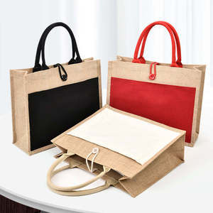 Top Quality Biodegradable Jute <b>Gift</b> <b>Bag</b> with Stylish Design for Wedding Favors and Corporate Events Available For Sale - Product Image 1