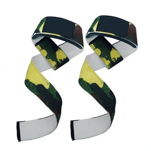 Correas de Algodón para Levantamiento de Pesas, para Entrenamiento de Peso Muerto en Gimnasio, Ejercicios con Barra, Accesorios de Fuerza y Fitness - Product Image 1