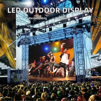 Sistem Lengkap P2.604-P3.91 Layar LED 500x100mm Layar LED Indoor/Outdoor untuk Latar Belakang Panggung Acara