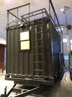 Petite maison sur roues à l'échelle 1/10ème