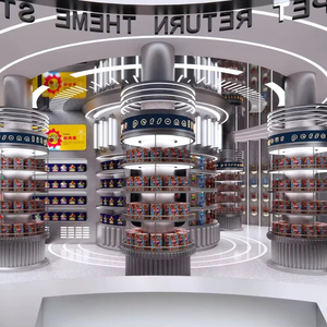 LED Illuminated Collectible Figure Cabinet | One-Stop Pop Culture Shop Interior Design Service - Product Image 2