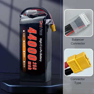 High Capacity <b>Lipo</b> <b>Battery</b> XT90 6S 12S 22.2V 44.4V 25C 50C 44000mAh 54000mAh 65000mAh Agricultural Drone - Product Image 6