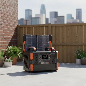 <b>Solar</b> <b>Generator</b> 200W-2500W Pure Sine Wave Portable Power Station With and Flashlight for Outdoor Use T11 Long-Life Battery 1008W - Product Image 5