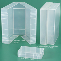 Boîte de rangement en plastique SUNSHING OEM ODM 35 mm, étui pour tampons en caoutchouc à fixation murale, conteneur pour fournitures d'artisanat, étui pour DVD sans support de disque