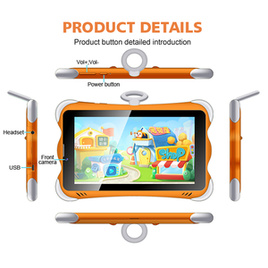 Venta al por mayor Android Kids Learning Tablets 7 pulgadas 2GB RAM 16GB ROM Gaming y Studying <span class=keywords><strong>Tablet</strong></span> <span class=keywords><strong>con</strong></span> WiFi Ranura para tarjeta SIM - Product Image 3
