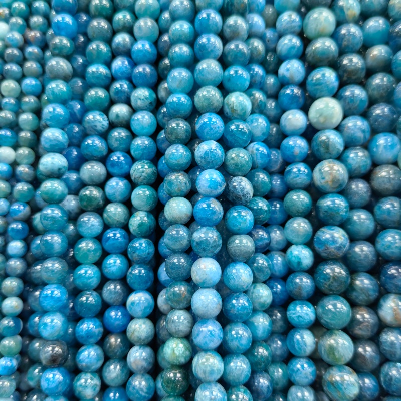 Wholesale 4MM-12MM Smooth Round Gemstone Beads Natural Crystal Loose Beads Jewelry Making for DIY Necklace Bracelet