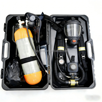 Appareil respiratoire à air comprimé SCBA de sécurité incendie industriel de 6,8 L, masque facial complet, cylindre d'air