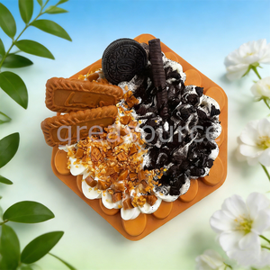 Décorations en plastique PU écologiques à motif cœur pour gaufres, desserts, crèmes, biscuits, présentation en café et photographie culinaire - Product Image 5
