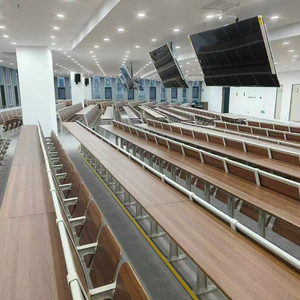 Bureaux et chaises d'université modernes en aluminium <span class=keywords><strong>avec</strong></span> design connecté pour l'étude des étudiants et l'utilisation multimédia - Product Image 4
