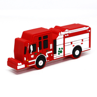 Clé USB 2D/3D en PVC, forme équipement de lutte contre l'incendie, 16 Go 64 Go 128 Go 256 Go USB 2.0/3.0