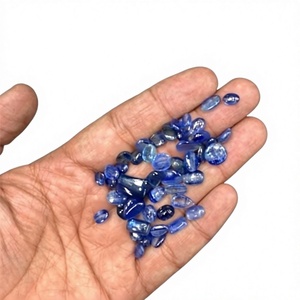 Tanzanite naturelle Cabochon de pierres précieuses en vrac poli cristal de toutes tailles pour la fabrication de pendentifs de bijoux en forme de mélange - Product Image 1