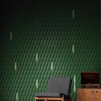 Art mural en céramique 3D fait à la main, design moderne, antibactérien, résistant aux acides, texture mate de fleurs et de plantes pour l'intérieur
