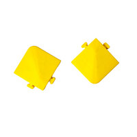 Langlebiges modulares Garagenboden-Übergangs kanten kit Verriegelung design Kompatible Auto reinigung Garagen bodenfliesen Ecken enthalten